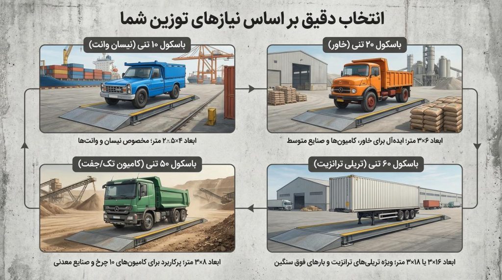 انواع باسکول جاده ای
